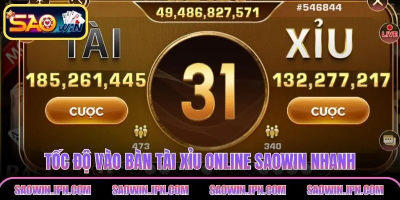 Tài Xỉu Online SAOWIN - Kiến Thức Cần Biết Khi Tham Gia Tốc độ vào bàn tài xỉu online SAOWIN nhanh